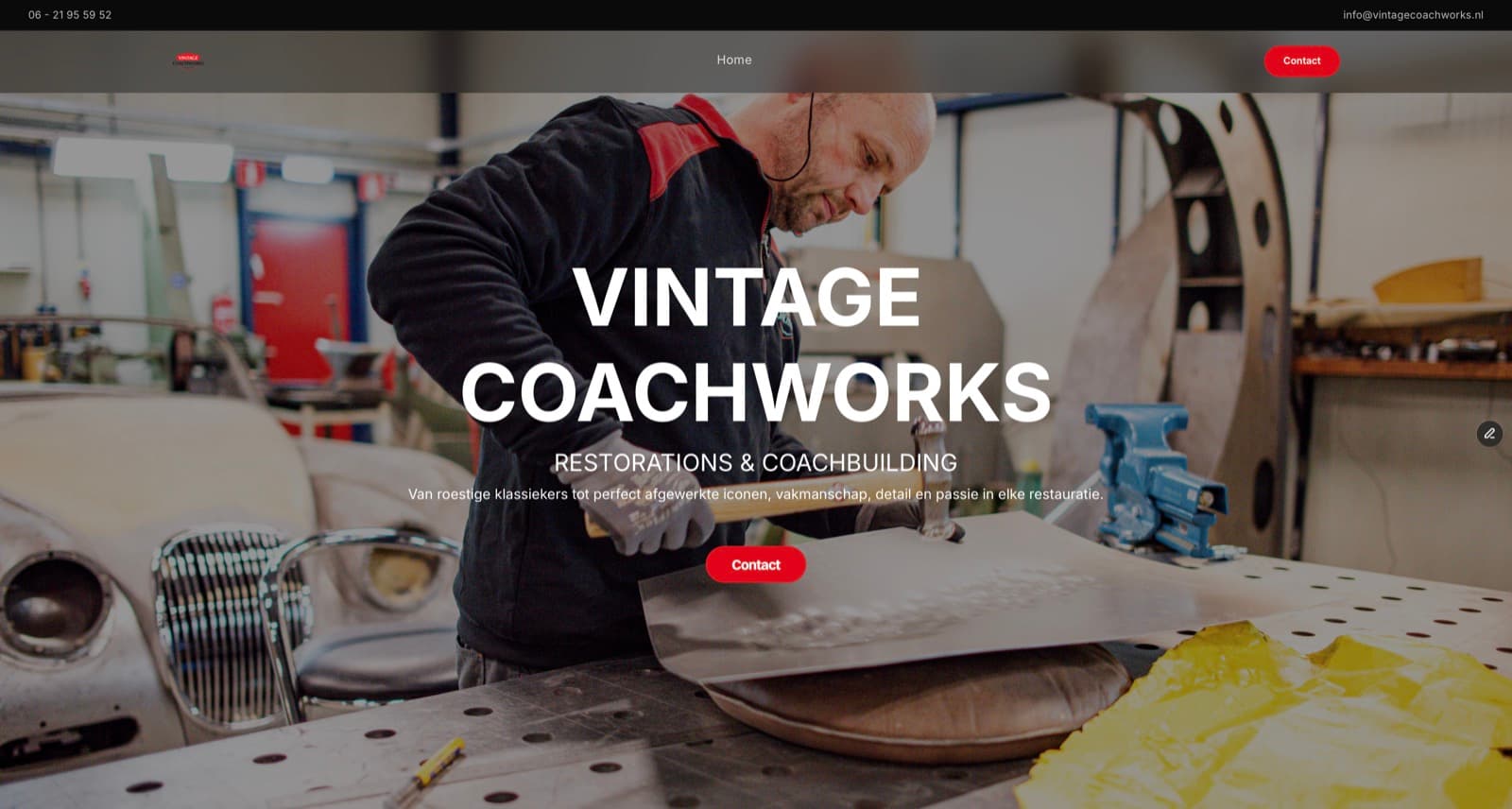 Screenshot — Vintage Coachworks